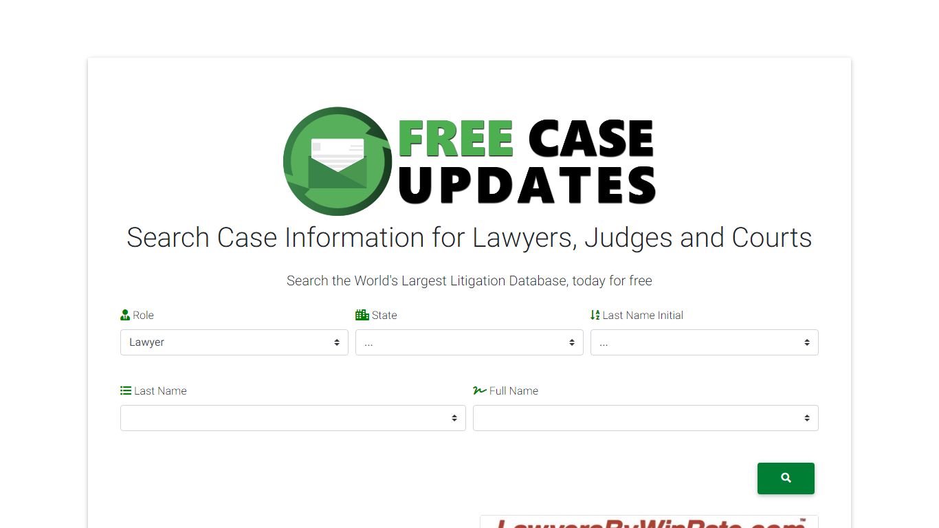 Free Court Case - Search for cases by lawyer, judge and court